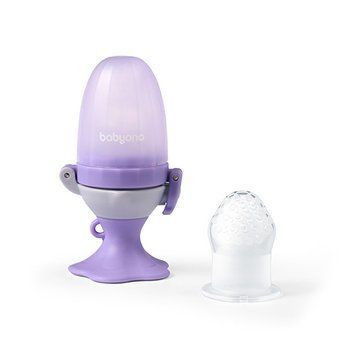 Німблер для годування "Квіточка" (Фіолетовий) "BabyOno" 1542 фото
