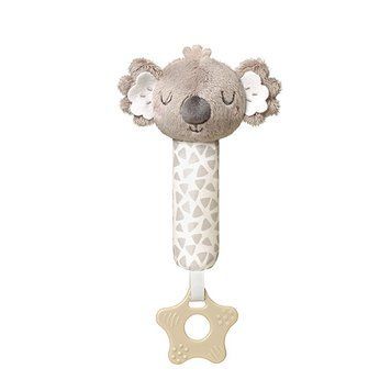 Іграшка з пищалкою та прорізувачем "Коала Коко" (12х16 см)/"Babyono" 1633 фото