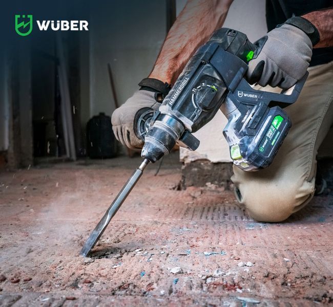 Ударний акумуляторний дриль 1000Вт 20В Wuber (Польща) 2793495685 фото