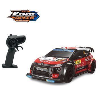 Машинка на радіокеруванні "CITROEN C3 WRC" на батарейках (47,2x28,2x25 см)/Kool Speed QTRC00004 фото