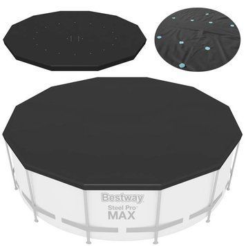Тент для каркасного басейну Bestway 58037, 366 см 29946 фото