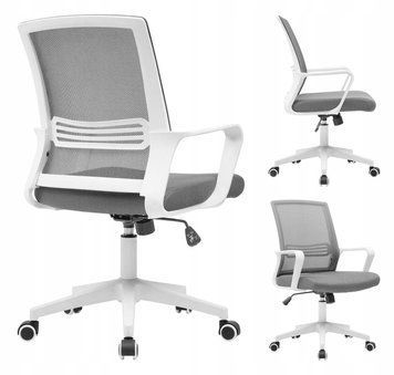 Офісне крісло Hanert Vision Grey/White 78191 фото