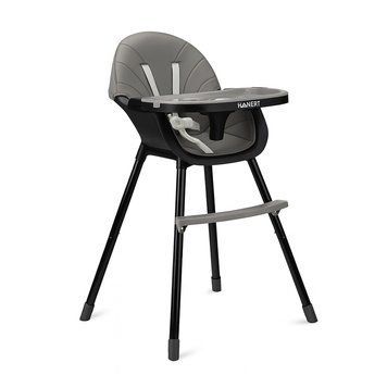 Стільчик для годування 2в1 Hanert Liebe Black 76268 фото