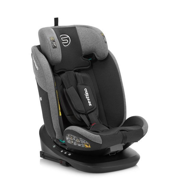 Автокрісло Sesttino Oktagon Pro Isofix 0-36kg Grey 77360 фото