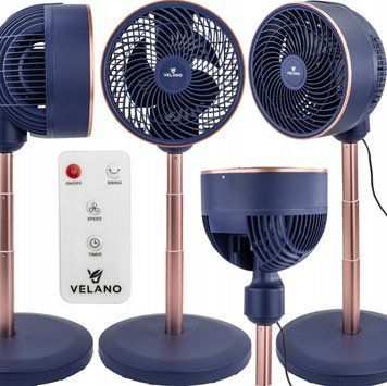 Вентилятор підлоговий 50Вт Velano (Польща) 2730949537 фото