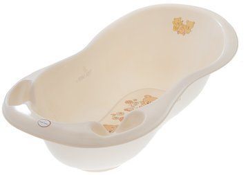 Ванночка 102 см LUX "Ведмедики" зі зливом (Бежевий) MS-005ODPŁYW-119 фото