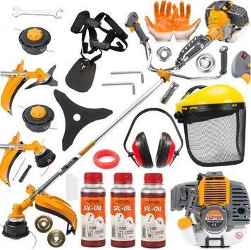 Бензокоса Powermat 6 км + аксесуари (Польща) 2603704437 фото