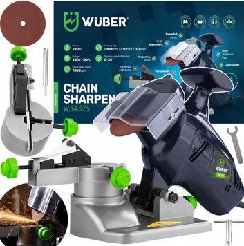 Верстат для заточування ланцюгів 220W Wuber (Польща) 2791833996 фото